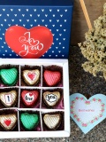 Set quà Socola valentine + hoa 1